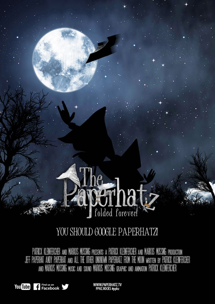 the official movie poster of the Paperhatz
