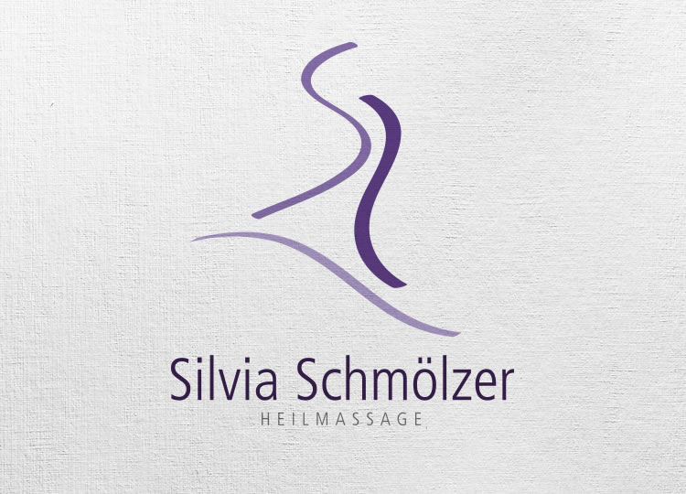 the logo artwork of silvia heilmassage